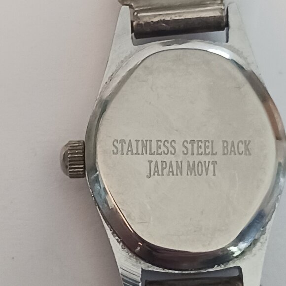 Native American Watch tips shoulders multistone inlay signed (1593) - Picture 5 of 6